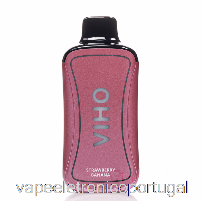 Vape Eletrônico Viho Supercharge 20000 Descartável Morango Banana
